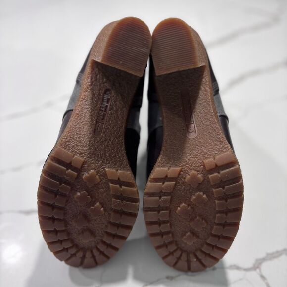 Timberland | Glancy Women’s Leather Block Heel Laces Boot Size 10 - Picture 11 of 12